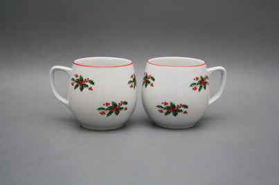 Mug Banak 0,3l Christmas holly CL č.1