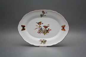 Oval dish 28cm Verona Birds GHL