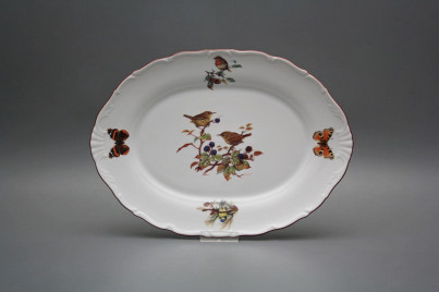 Oval dish 28cm Verona Birds GHL č.1