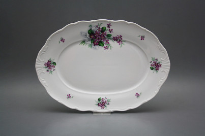 Oval dish 32cm Verona Sweet violets KBB č.1