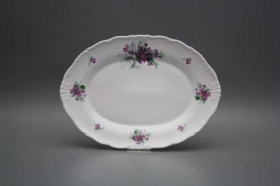 Oval dish 28cm Verona Sweet violets KBB č.1