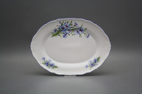 Oval dish 28cm Verona Cornflowers CAL