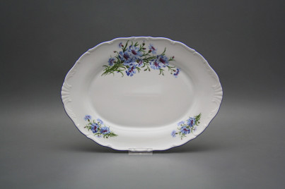 Oval dish 28cm Verona Cornflowers CAL č.1