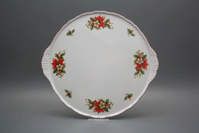 Cake dish 30,5cm Verona Poinsettia ACL