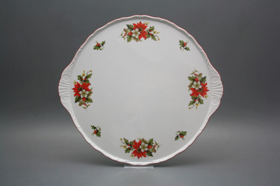 Cake dish 30,5cm Verona Poinsettia ACL č.1