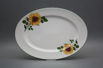 Oval dish 36cm Nina Sunflowers DZL č.1