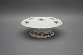 Candy dish Verona Christmas holly BB