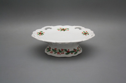 Candy dish Verona Christmas holly BB č.1