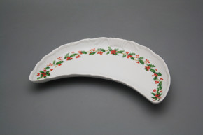 Dish for bones 23cm Verona Christmas holly BB