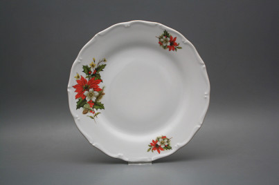 Flat plate 25cm Verona Poinsettia CGL č.1