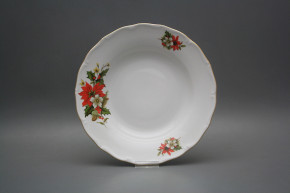 Deep plate 24,5cm Verona Poinsettia CGL