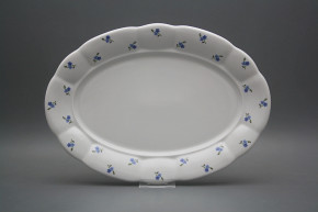 Oval dish 36cm Benedikt Forget-me-not Sprays ABB