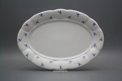 Oval dish 36cm Benedikt Forget-me-not Sprays ABB č.1