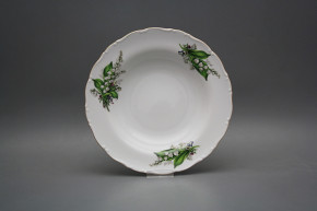 Deep plate 23cm Ofelia Lilies of valley CGL