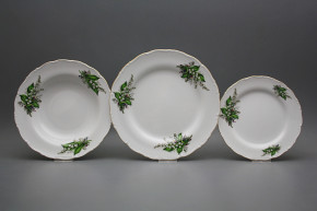 Plate set Ofelia Lilies of Valley 12-piece CGL