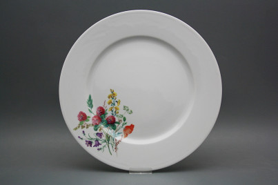 Flat round dish 30cm Nina Flowering meadow Pattern A HBB č.1