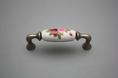 Rustic handles 96mm Elizabeth rose FV č.1