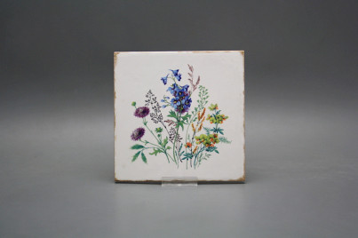 Tile Forli Blanco 15x15cm Flowering meadow Pattern D č.1