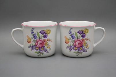 Mug Varak 0,65l Bouquet with irisies RL č.1