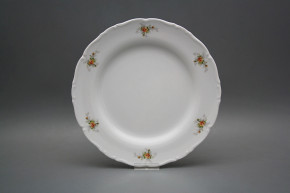 Flat plate 25cm Ofelia Tea roses S/S ABB