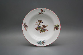 Deep plate 23cm Ofelia Birds without butteflies GCL