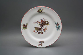 Flat plate 25cm Ofelia Birds without butterflies GCL