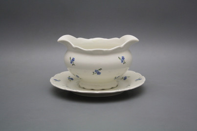 Sauceboat 0,4l with saucer Ofelia Ivory Forget-me-not Sprays BB č.1