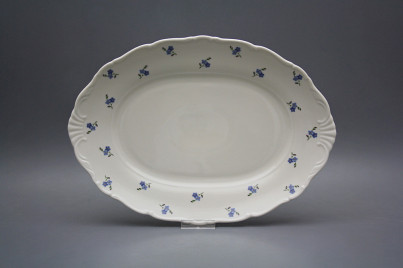 Oval dish 32cm Ofelia IVORY Forget-me-not Sprays ABB č.1