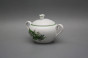 Sugar bowl 0,3l with handles Rokoko Lilies of valley ZL č.2