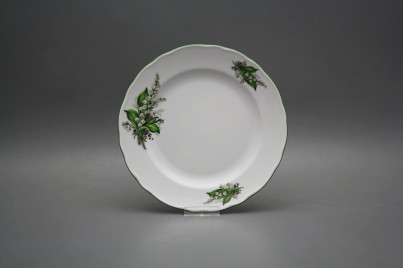 Dessert plate 19cm Rokoko Lilies of valley CZL č.1