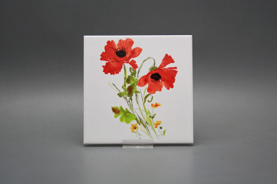 Tile COLOR ONE 15x15cm Poppy Pattern B W č.1