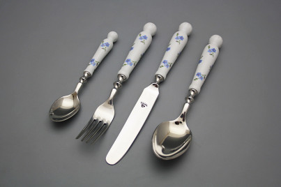 Set of cutlery Bohemia 1987 Forget-me-not Sprays 4-piece BB č.1