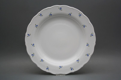 Flat round dish 31cm Verona Forget-me-not Sprays ABB č.1