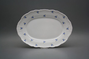 Oval dish 32cm Verona Forget-me-not Sprays ABB