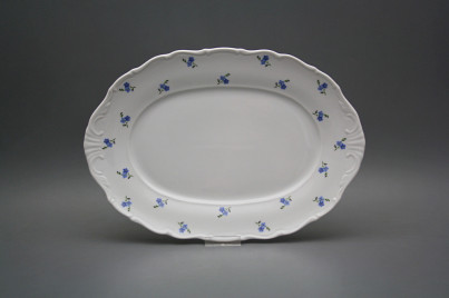 Oval dish 32cm Verona Forget-me-not Sprays ABB č.1