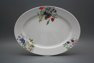 Oval dish 36cm Nina Flowering meadow CBB č.1