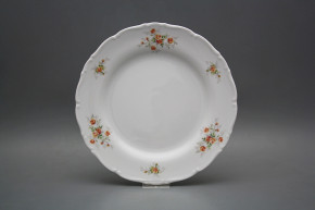 Flat plate 25cm Ofelia Tea roses S/M ABB