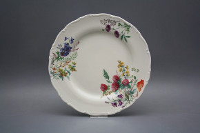 Flat plate 25cm Ofelia Ivory Flowering meadow CBB