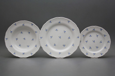 Plate set Ofelia Forget-me-not Sprays 12-piece BBB č.1