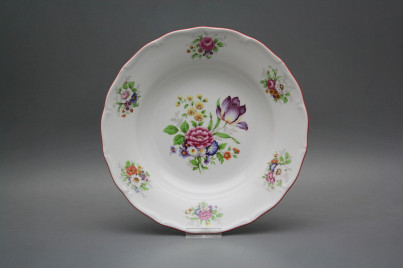 Deep plate 24,5cm Verona Meissen bouquet FCL č.1