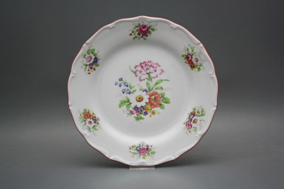 Flat plate 25cm Verona Meissen bouquet FCL č.1