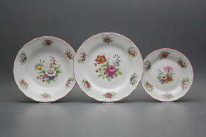 Plate set Verona Meissen bouquet 12-piece FCL