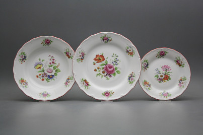 Plate set Verona Meissen bouquet 12-piece FCL č.1