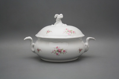 Souptureen 2l Rokoko Pink roses BB č.1