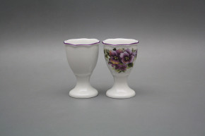 Egg cup Rokoko Pansy FL