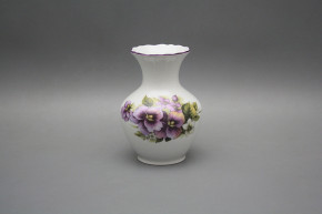 Vase 13,5cm Rokoko Pansy FL