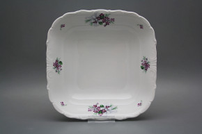 Dish square 24cm Verona Sweet violets KBB