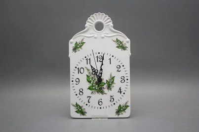 Cutting board clock Lilies of valley BB č.1