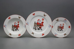 Plate set Nina Santa 18-piece FCL