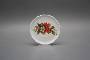 Underplate for glass 10cm Rokoko Poinsettia BB